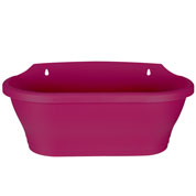 Corsica Wall Basket - 39x17cm - Cerise - Elho